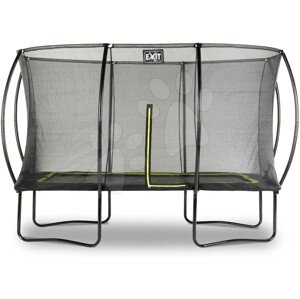 Trambulin védőhálóval Silhouette trampoline Exit Toys 244*366 cm fekete