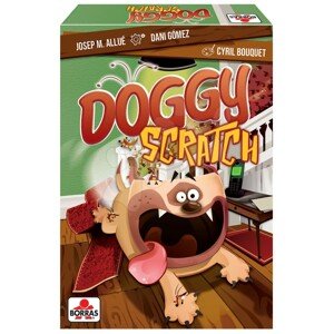 Társasjáték gyerekeknek Doggy Scratch Educa Vakaródzó kutyus 8 évtől - angolul, spanyolul, franciául, portugálul