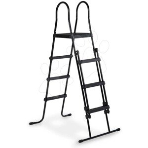 Medence létra pool ladder Exit Toys 108-122 cm magas kerethez fémváz csúszásmentes fekete