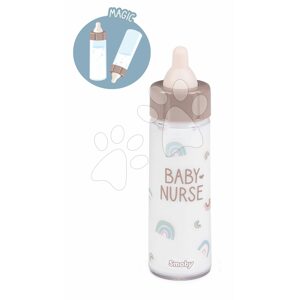 Cumisüveg Natur D'Amour Magic Bottle Baby Nurse Smoby apadó tejjel 12 hó-tól