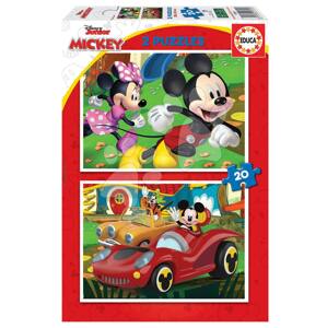 Puzzle Mickey Mouse Fun House Disney Educa 2x20 darabos