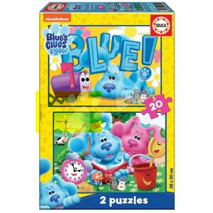 Puzzle Blue´s Clues Educa 2x20 darabos