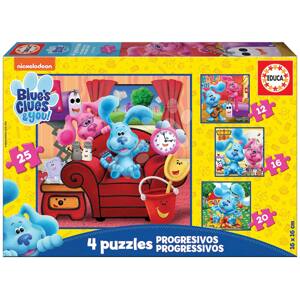 Puzzle Baby Puzzles Blue´s Clues Educa 12-16-20-25 darabos
