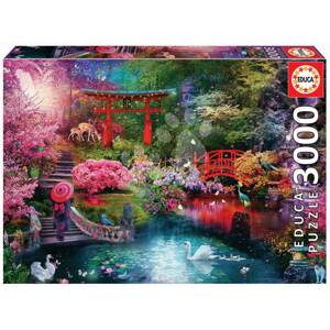Puzzle Japanese Garden at Autumn Educa 3000 darabos