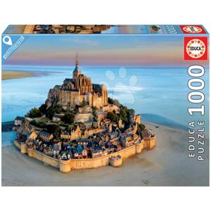 Puzzle Mont-Saint Michel Educa 1000 darabos és Fix ragasztó