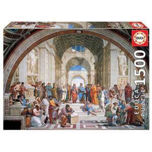 Puzzle School of Athens Raphael Educa 1500 darabos és Fix ragasztó