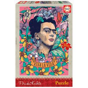Puzzle “Viva la Vida” Frida Kahlo Educa 500 darabos és Fix ragasztó