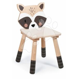 Fa kisszék mosómedve Forest Racoon Chair Tender Leaf Toys gyerekeknek 3 éves kortól
