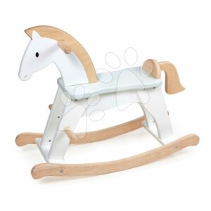 Fa hintaló Lucky Rocking Horse Tender Leaf Toys klasszikus gyerekjáték 12 hó-tól