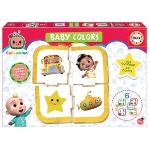 Oktatójáték legkisebbeknek Baby Colours Cocomeloon Educa Ismerkedünk a színekkel 24 hó-tól