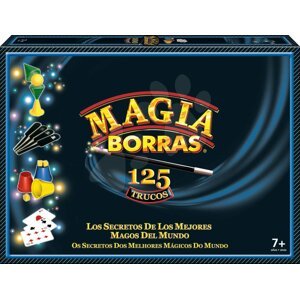 Bűvészmutatványok és trükkök Magia Borras Classic Educa 125 trükk spanyol és katalán nyelven 7 évtől