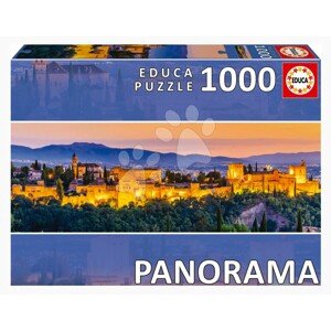 Puzzle Alhambra Granada Educa 1000 darabos és Fix ragasztó