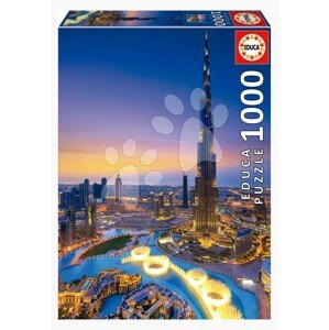 Puzzle Burj Khalifa, United Arab Emirates Educa 1000 darabos és Fix ragasztó