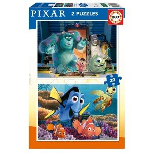 Puzzle Disney Pixar Educa 2*20 darabos 3 évtől EDU19673