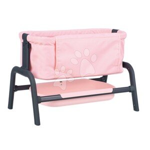 Bölcső Powder Pink Maxi-Cosi&Quinny Co Sleeping Bed Smoby 38 cm játékbabának 4 magassági fokozat SM240240