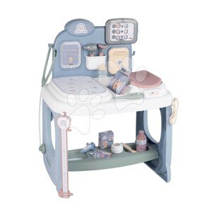 Orvosi vizsgáló pult Baby Care Center Smoby elektronikus 24 kiegészítővel hanggal és fénnyel SM240305