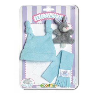 Écoiffier ruhácskák Clip Strip Nursery játékbabának 4050 kék/rózsaszín