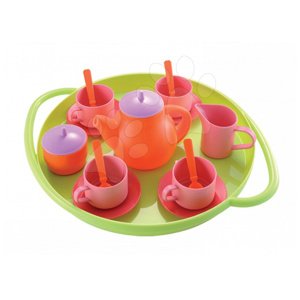 Écoiffier gyermek teáskészlet Bubble Cook 975 rózsaszín-narancssárga-zöld