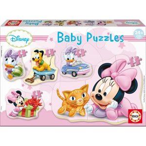 Educa bébi gyermek puzzle Baby Minnie 15612 színes
