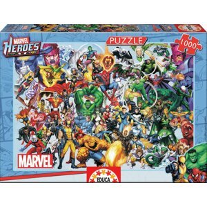 Educa Puzzle Marvel Heroes 1000 db 15193 színes