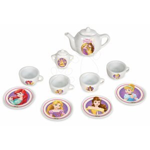 Smoby gyermek teáskészlet porcelánból Hercegnők 24723 fehér