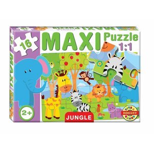 Dohány baby puzzle gyerekeknek Maxi Dzsungel 16 darabos 640-2