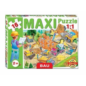Dohány baby gyermek puzzle Maxi Építkezés 16 darabos 640-5 színes