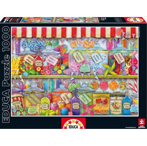 Educa Puzzle Genuine Candy Shop 1000 db 16291 színes