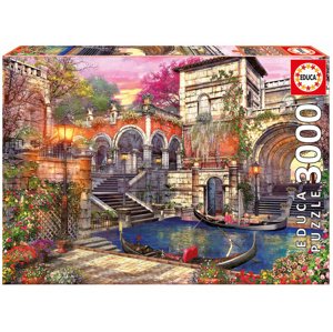 Educa Puzzle Genuine Venice Courtship 3 000 db 16320 színes