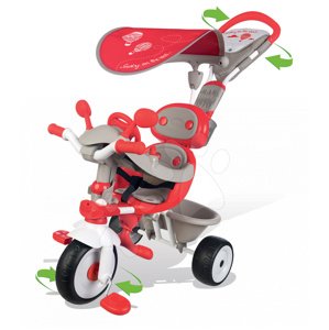 Smoby tricikli Baby Driver Confort 434208 piros