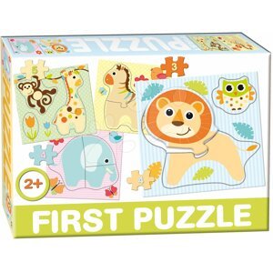 Dohány puzzle 4 képpel Baby First Safari 639-6
