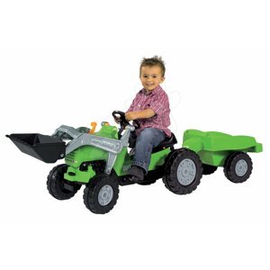 BIG pedálos traktor Jimmy 56525 zöld