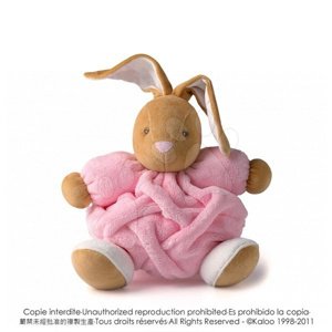 Kaloo plüss nyuszi  Plume-Pink Rabbit 969466 rózsaszín