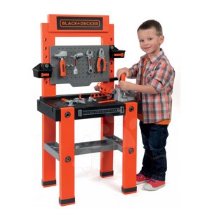 Smoby szerelőműhely gyerekeknek Black+Decker 360700 narancssárga