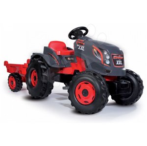 Smoby traktor Stronger XXL 710200 szürke-piros