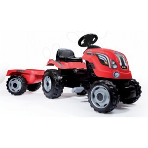 Smoby traktor Farmer XL 710108 piros