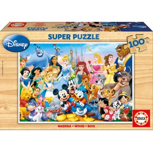 Fa puzzle Disney világ Educa 100 db 12002