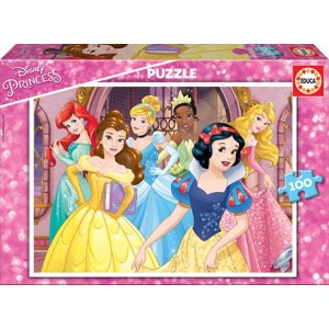 Educa gyerek puzzle Hercegnők Disney 100 részes 17167