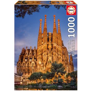 Puzzle Genuine Sagrada Familia Educa 1000 darabos 11 évtől