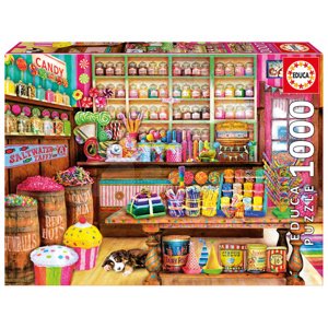 Educa puzzle Genuine Candy Shop 1000 részes 17104